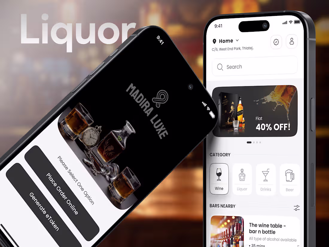 Cover image for Madira Luxe Liquor Delivery App