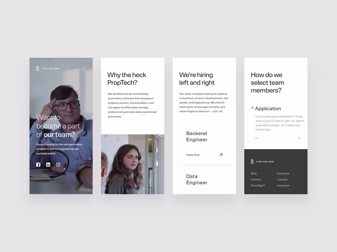 Cover image for Flow and Form ( Web Design |  Brand Refresh )