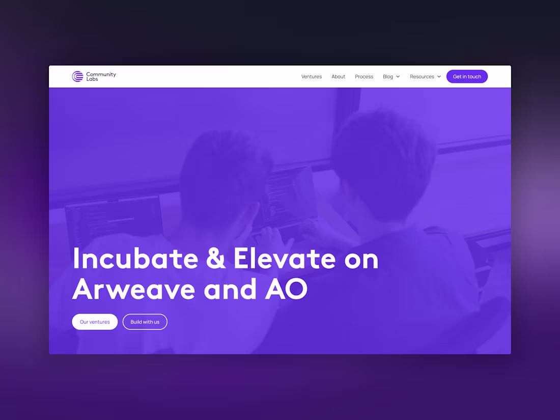 Cover image for Community Labs | Website Redesign & Webflow