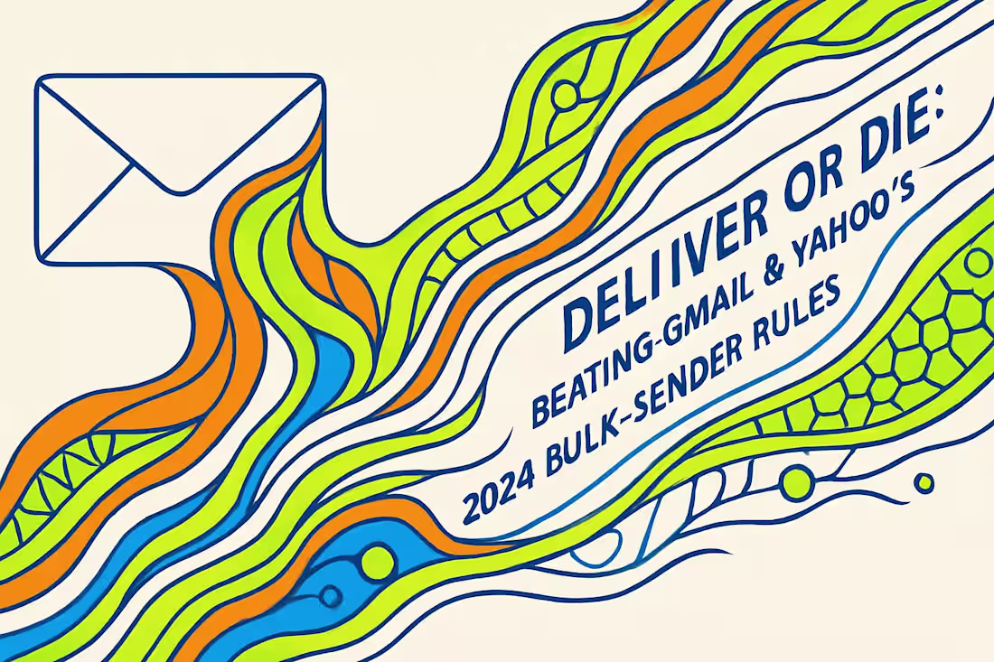 Cover image for Deliver or Die: Beating Gmail & Yahoo’s 2024 Bulk-Sender Rules
