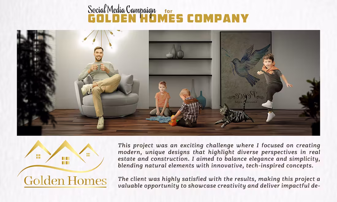 Cover image for Social Media Campaign : In the real estate field :: Behance