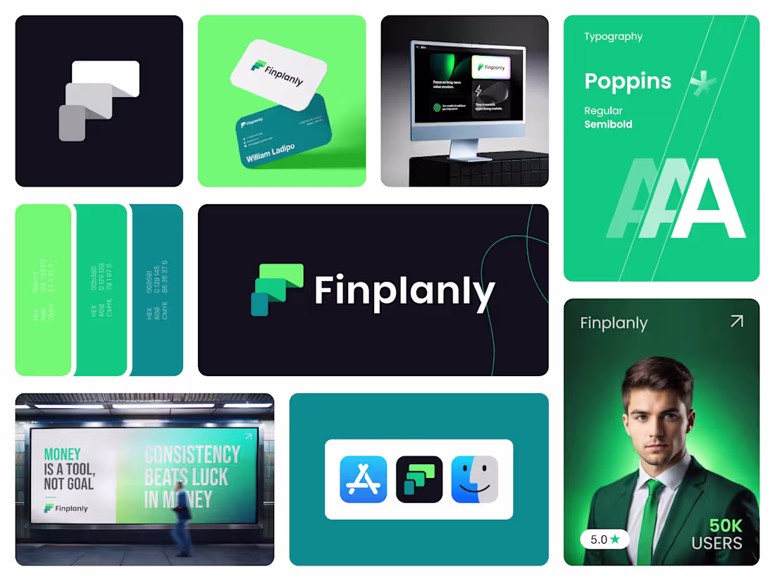 Cover image for Finplanly Logo Design | Financial