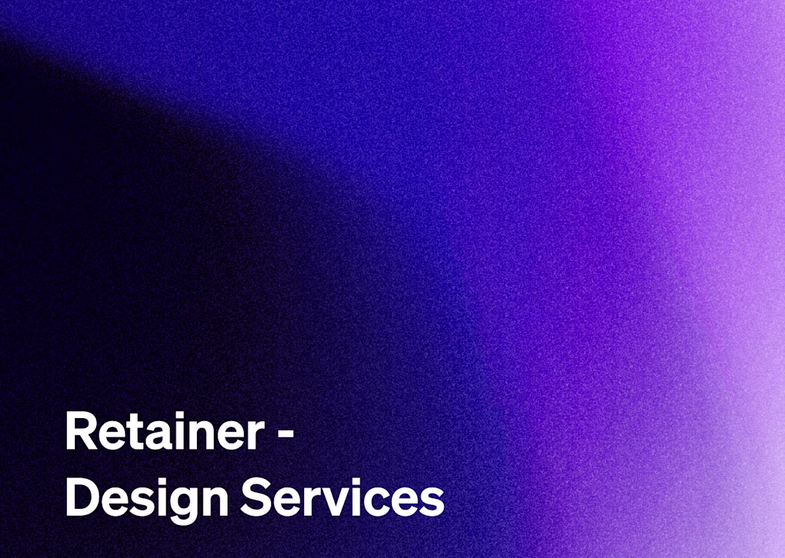 Cover image for Retainer - Design Services