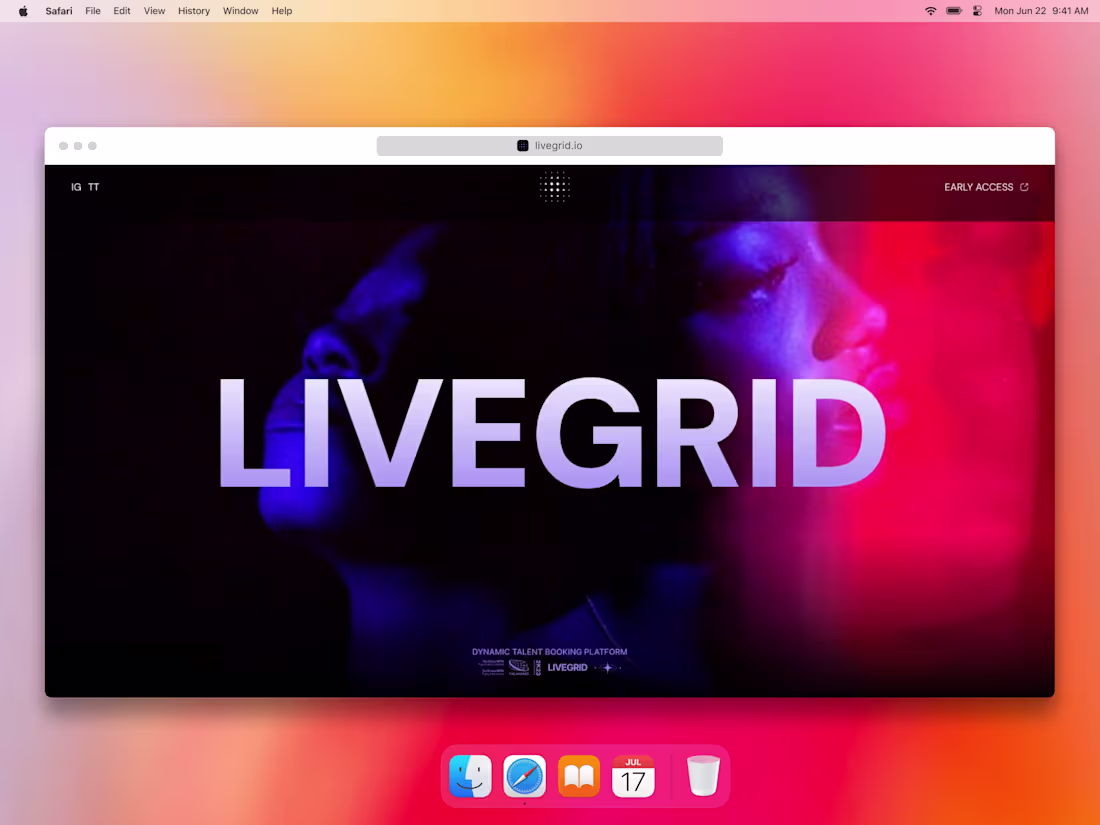 Cover image for Livegrid.io - Framer Migration and Talent Platform Revamp