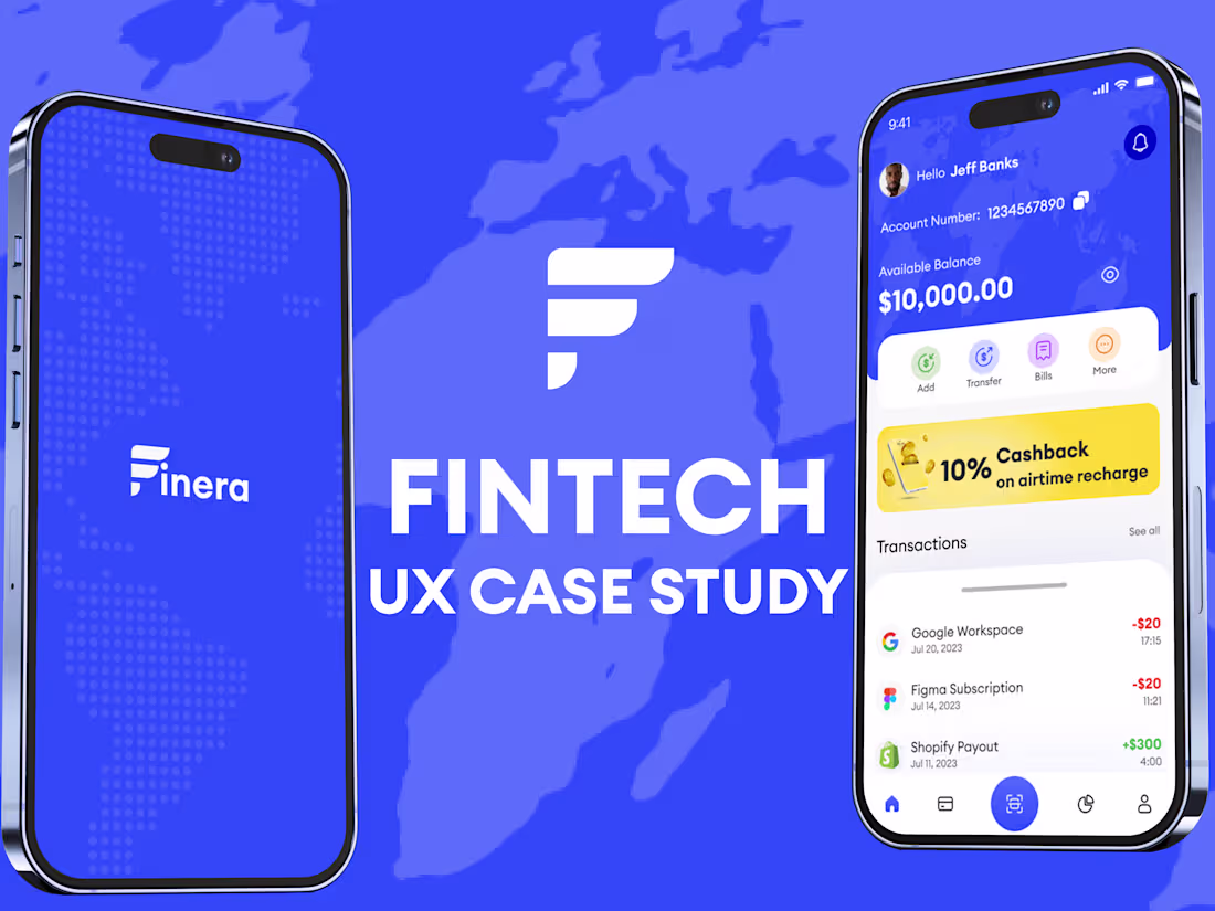 Cover image for Finera FIntech App