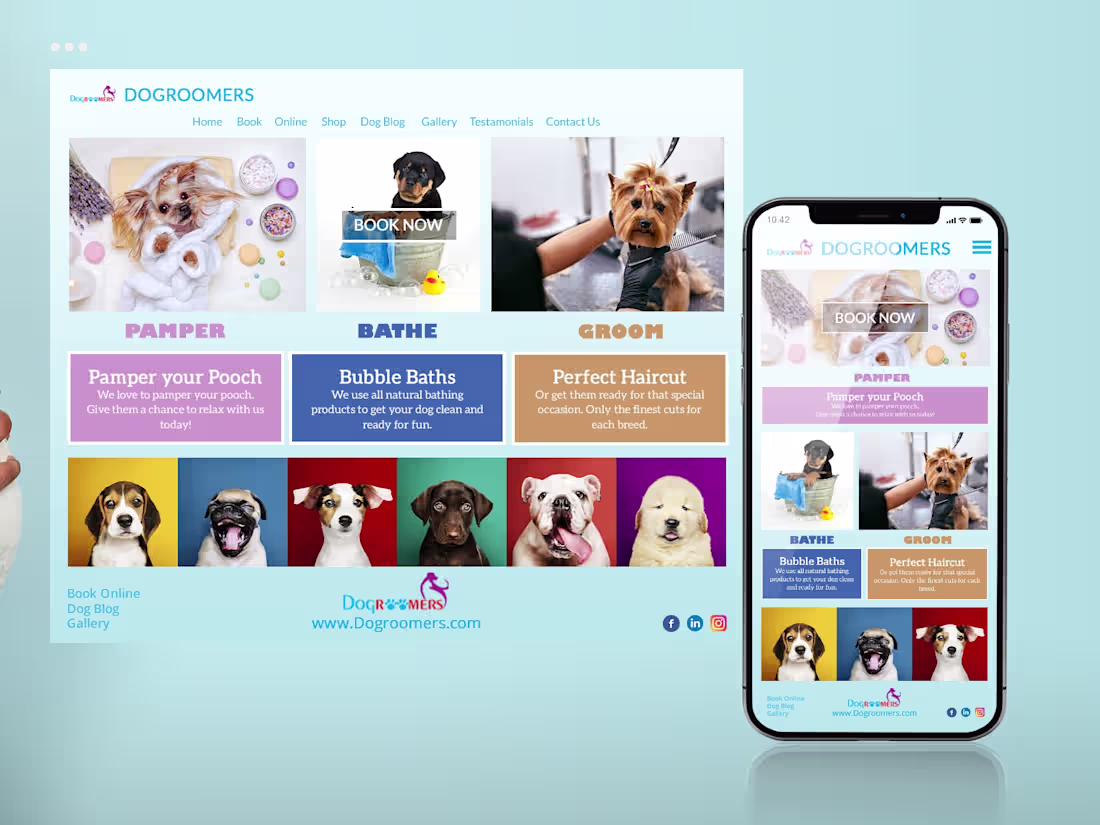 Cover image for Hero Image Design for Website Builder Business