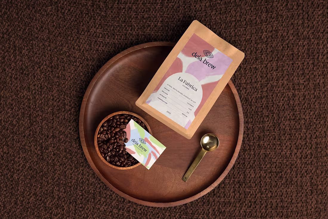 Cover image for Deja Brew | Brand Identity & Packaging