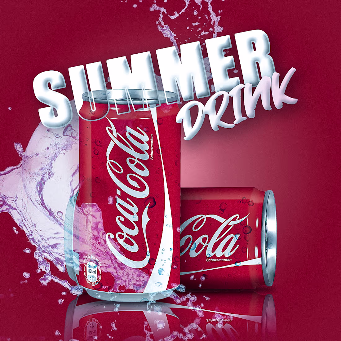 Cover image for Coca cola social media post 