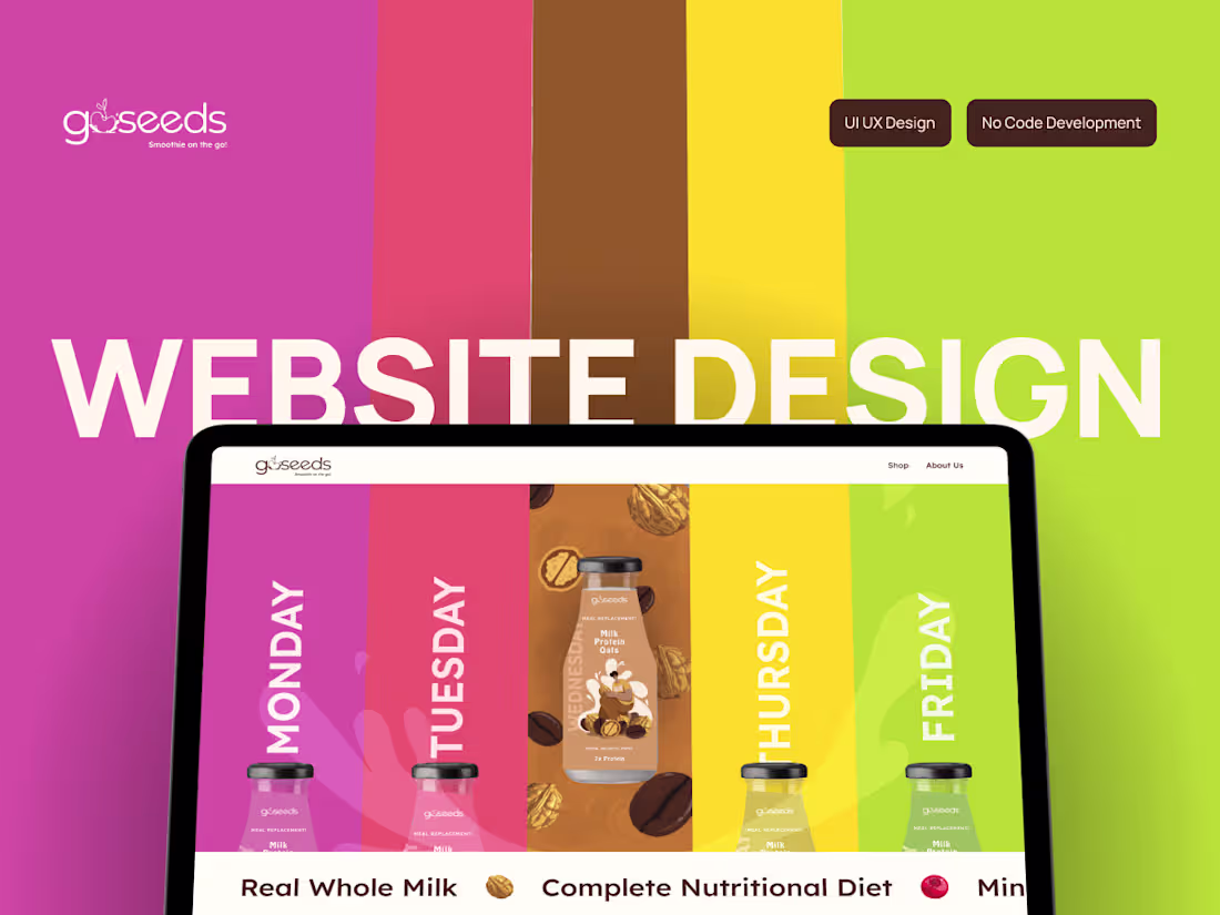 Cover image for Goseeds Website UI UX Design & Development