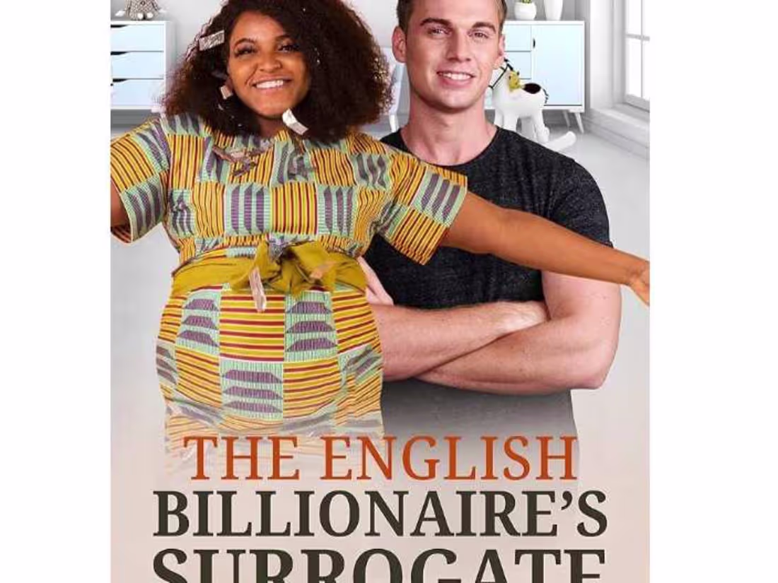 Cover image for The English Billionaire's Surrogate Arrangement: BBW, BWWM, Chi…