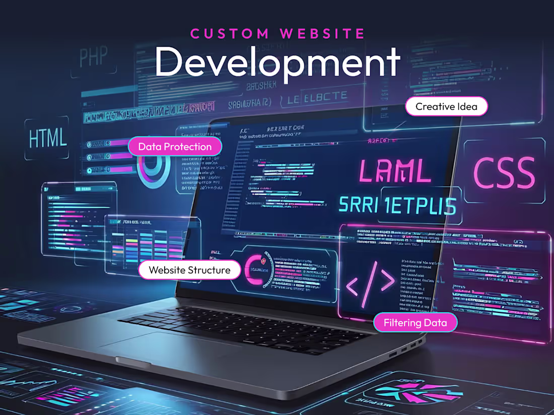 Cover image for Premium Custom Website Development Solutions
