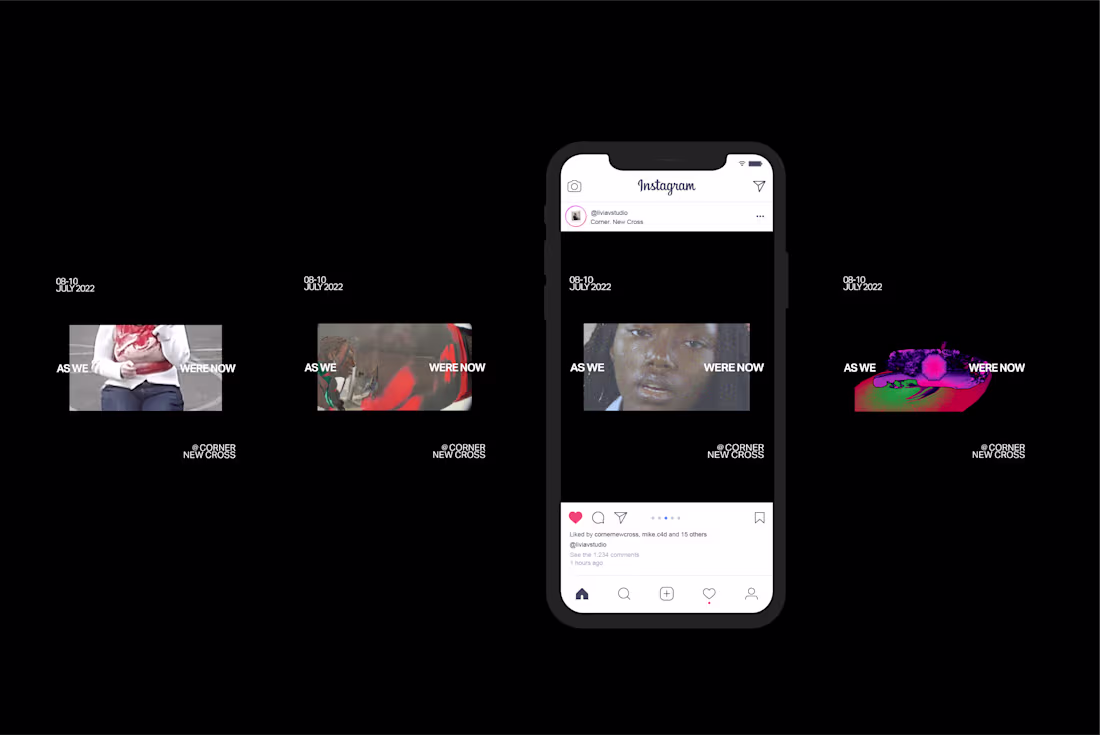 Cover image for As We Were Now / Exhibition Branding