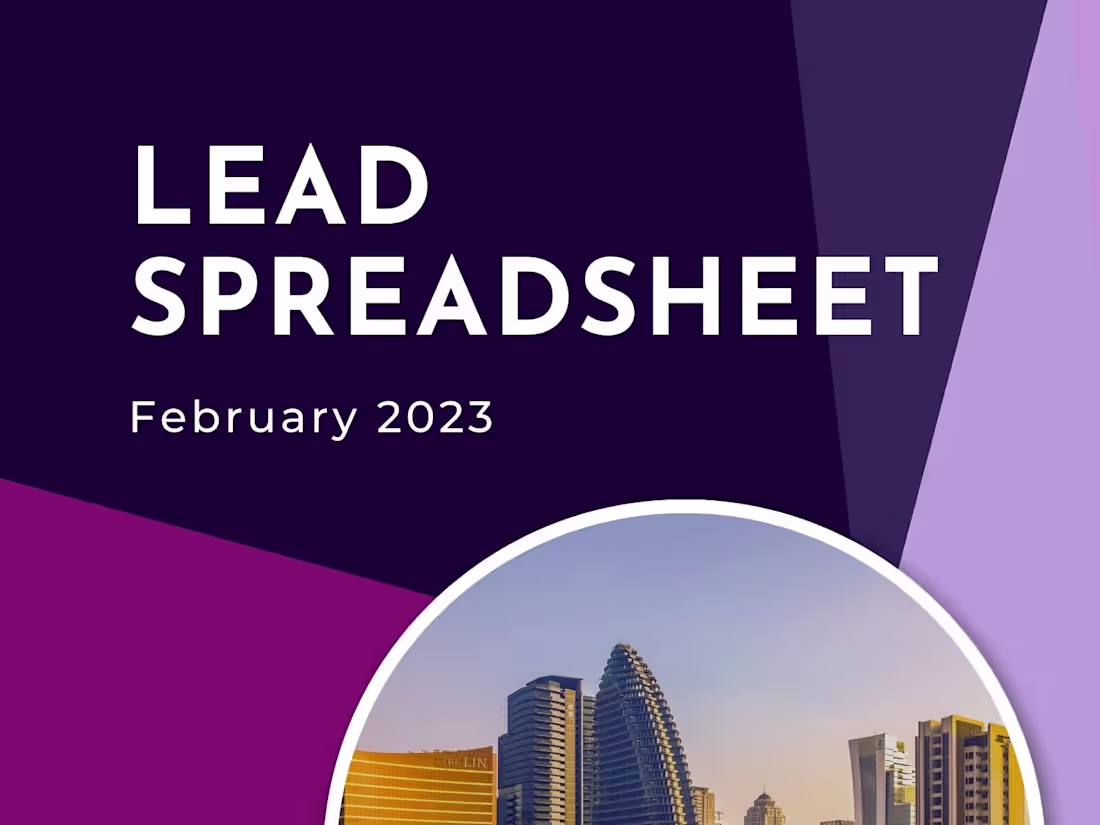 Cover image for Copy of Applicant’s Lead Spreadsheet