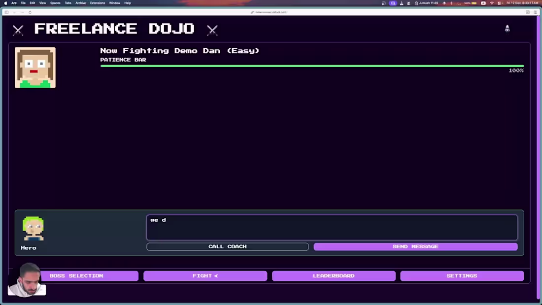 Cover image for Freelance Dojo: AI-Powered Negotiation Simulator