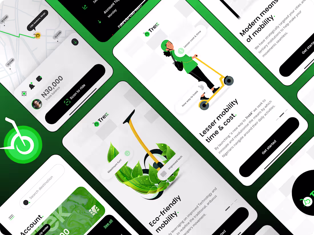 Cover image for TREKK Platform Redesign for Enhanced Usability and Engagement