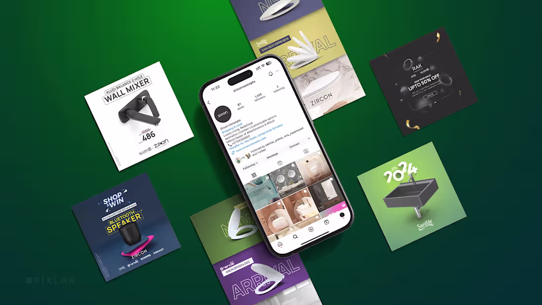 Cover image for Social Media Graphic Design - Zircon