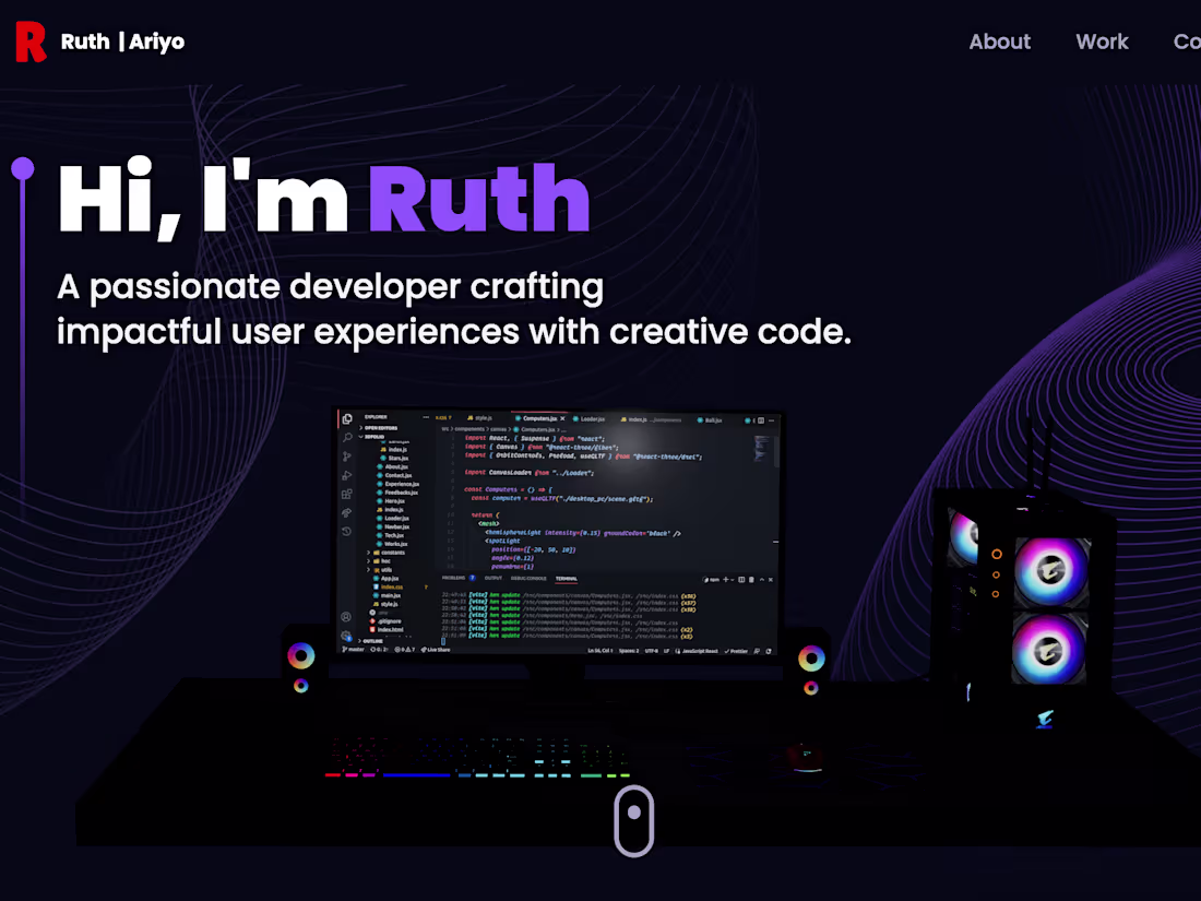 Cover image for Portfolio website