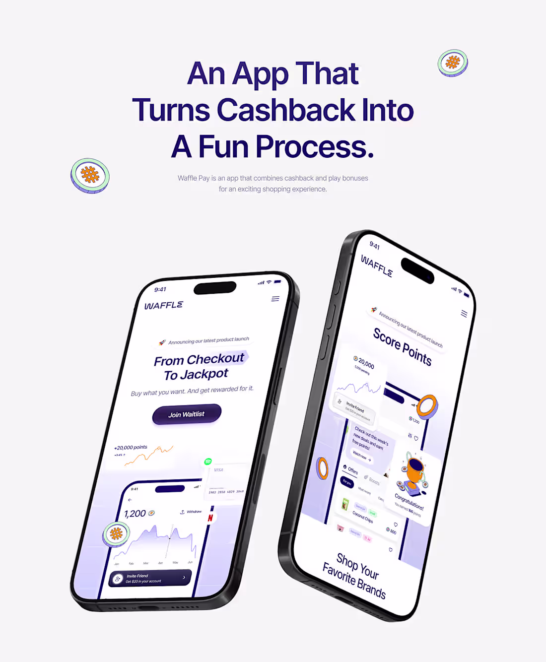Cover image for Waffle Pay - UI/UX Design for Fintech Mobile App