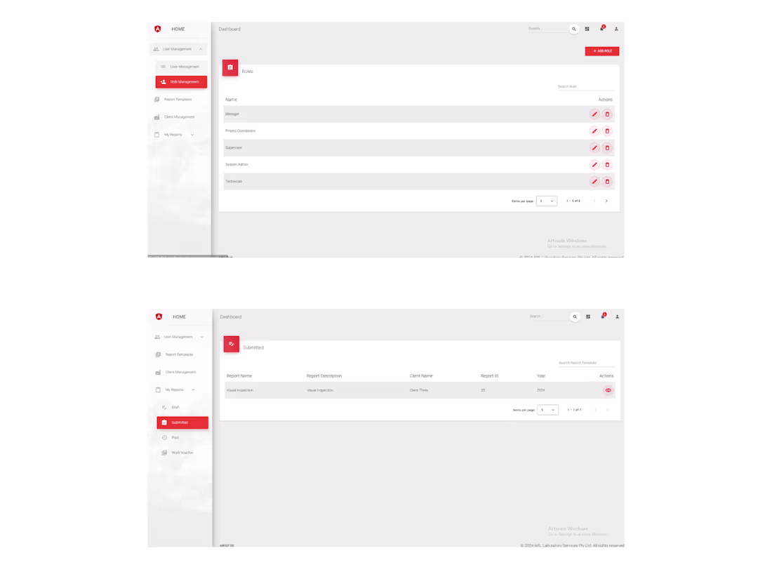 Cover image for User Management and Report Generation System