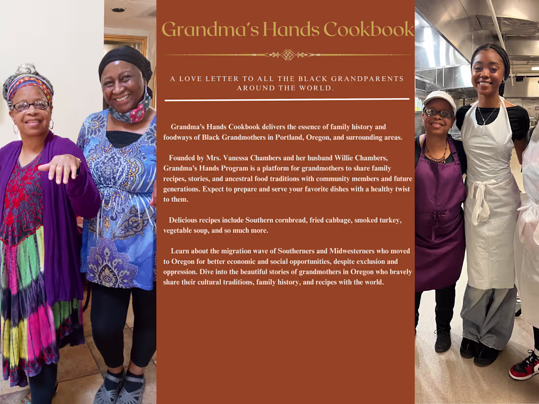 Cover image for Grandma's Hands Cookbook - Ethnographer