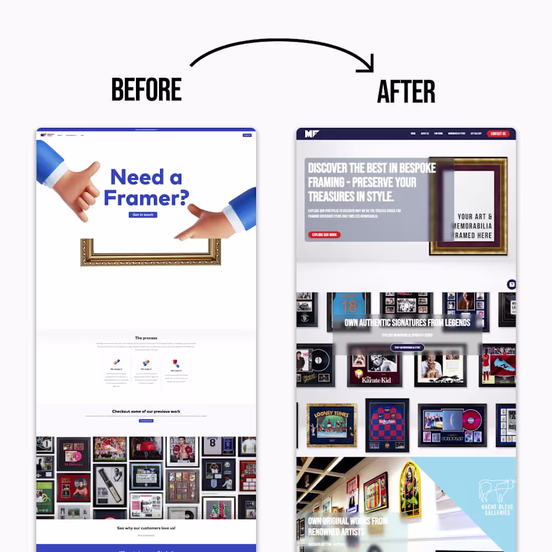 Cover image for Memorabilia Framers Portfolio