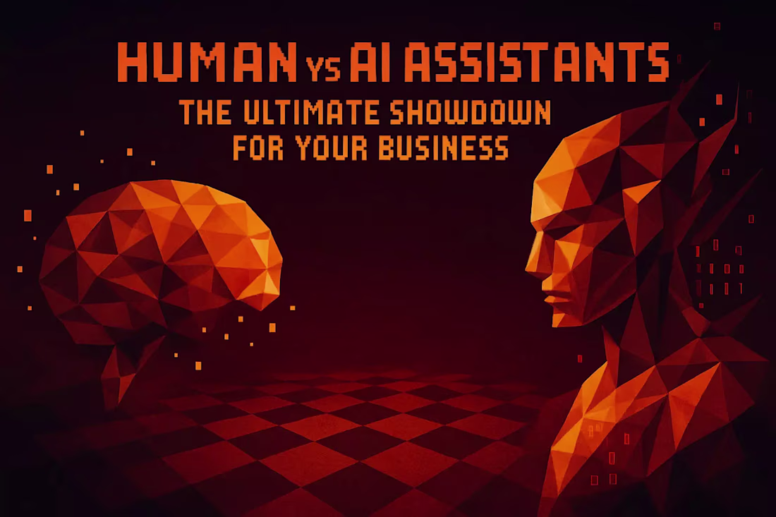 Cover image for Human vs. AI Assistants: The Ultimate Showdown for Your Business