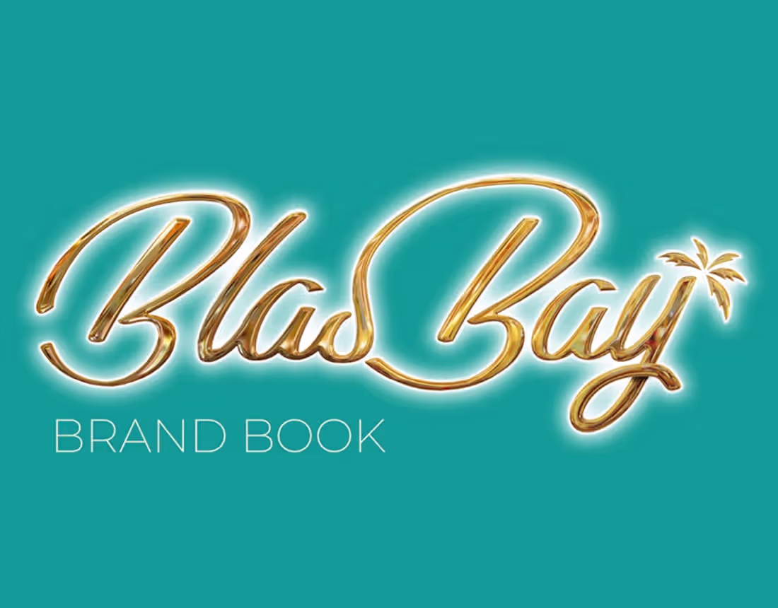 Cover image for Blas Bay Brand Book on Behance