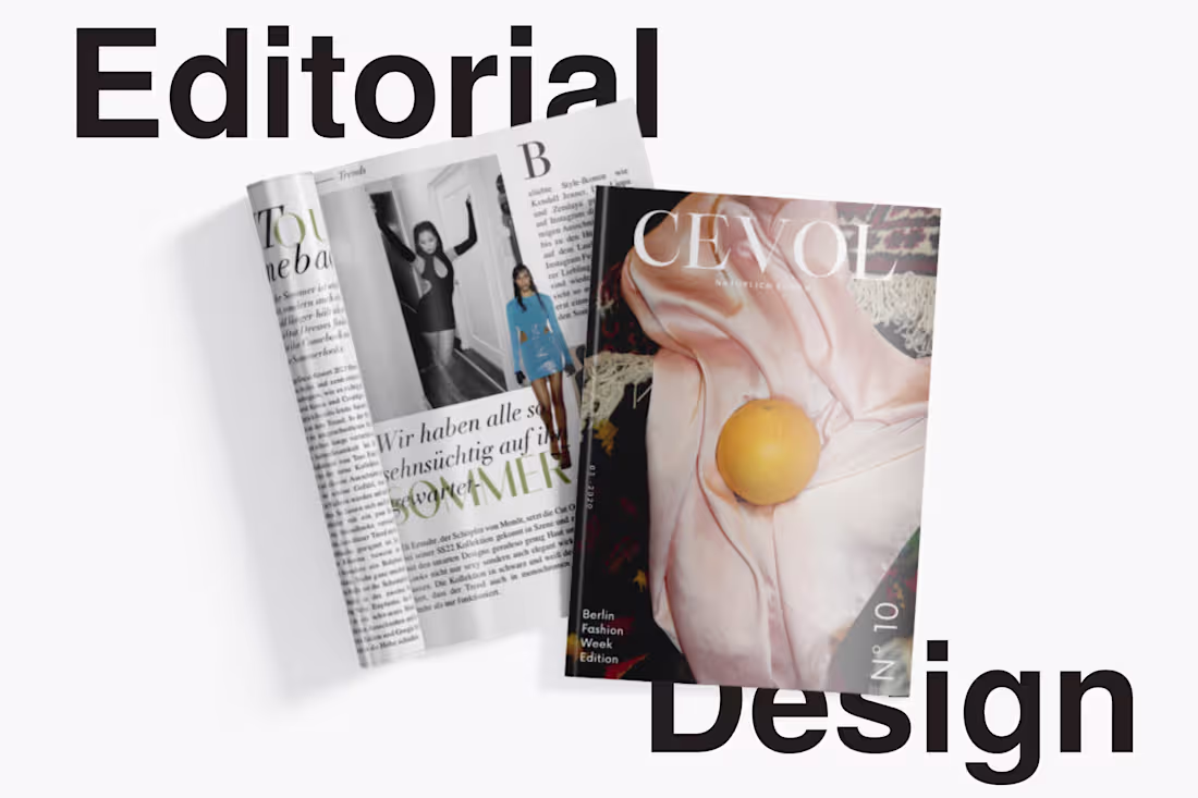 Cover image for Editorial Design & Creative Direction