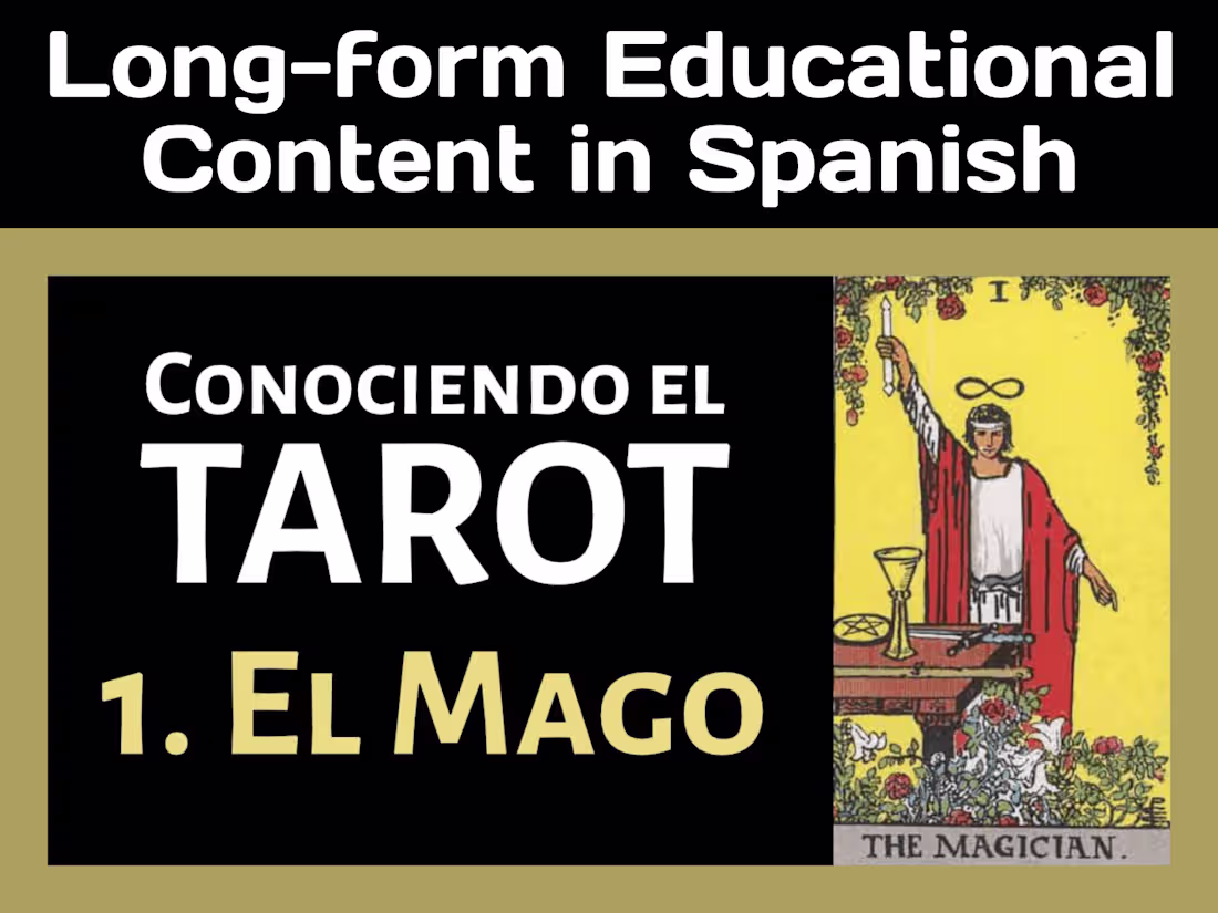 Cover image for Long-form Educational
Content in Spanish