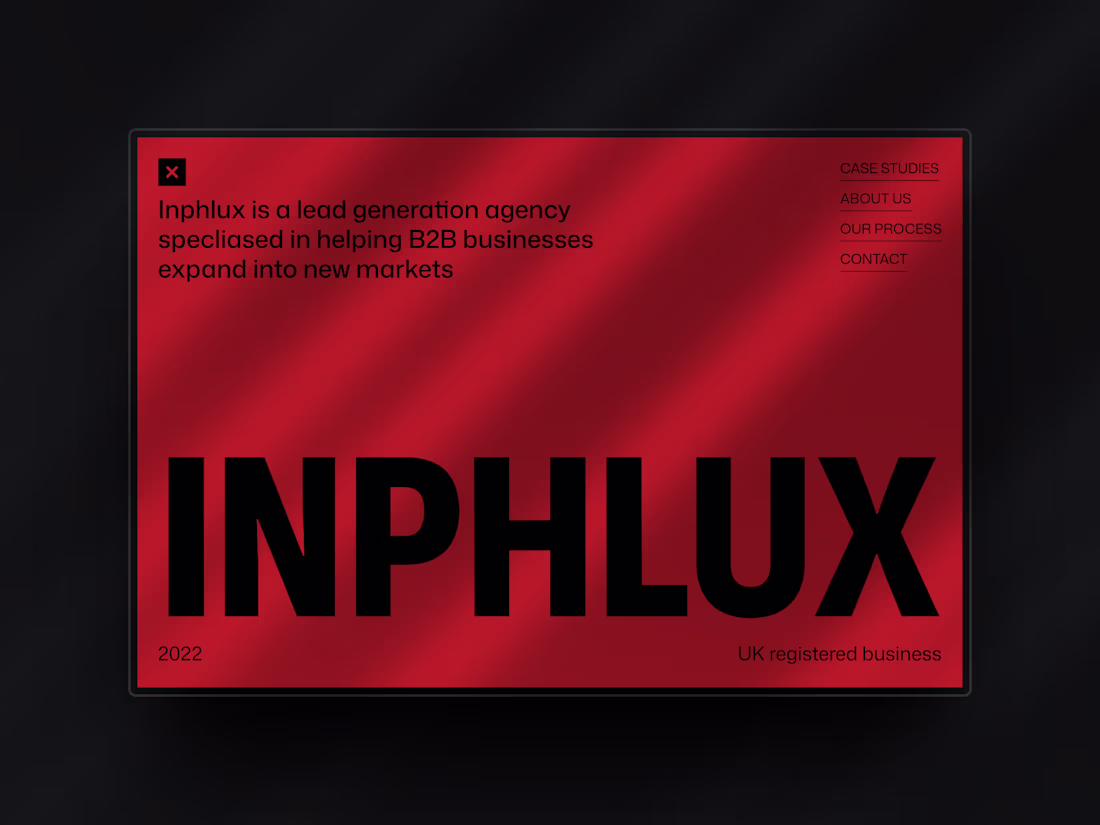 Cover image for Inphlux Website