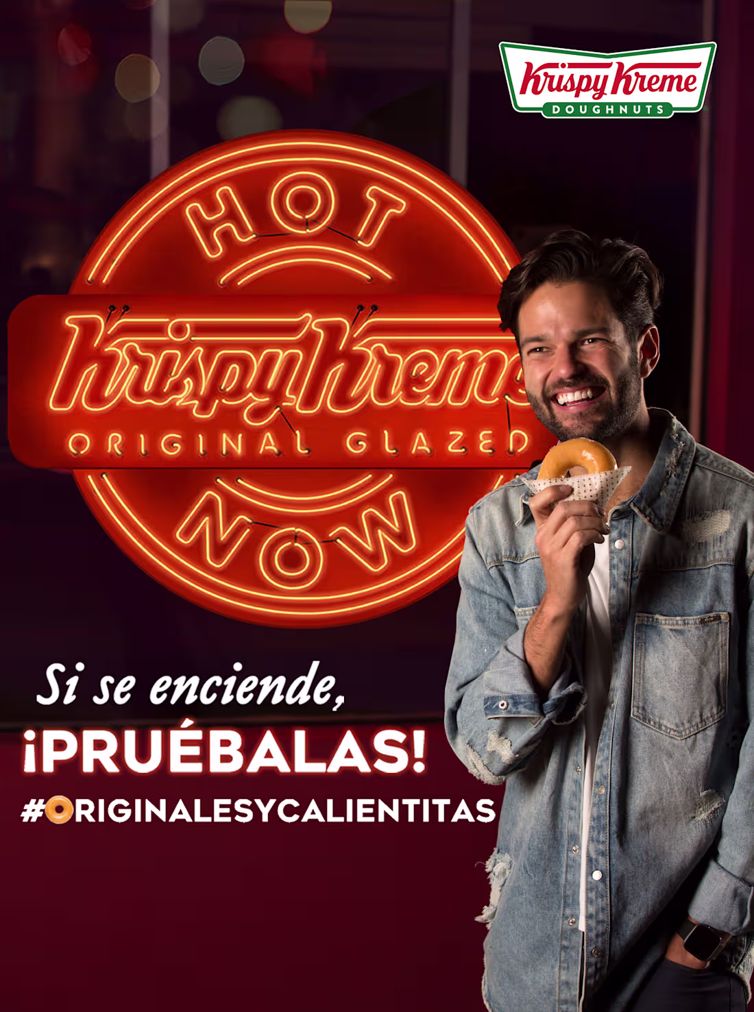 Cover image for Krispy Kreme HOT NOW