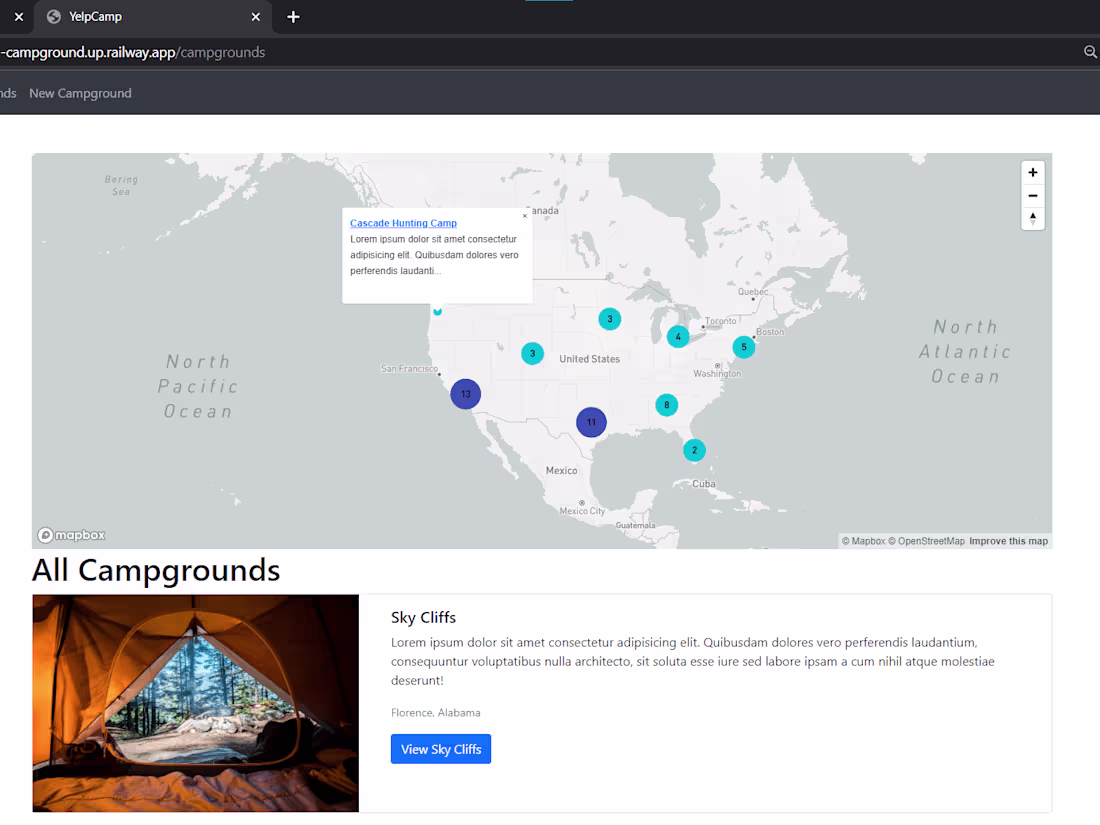 Cover image for NodeJS Campground