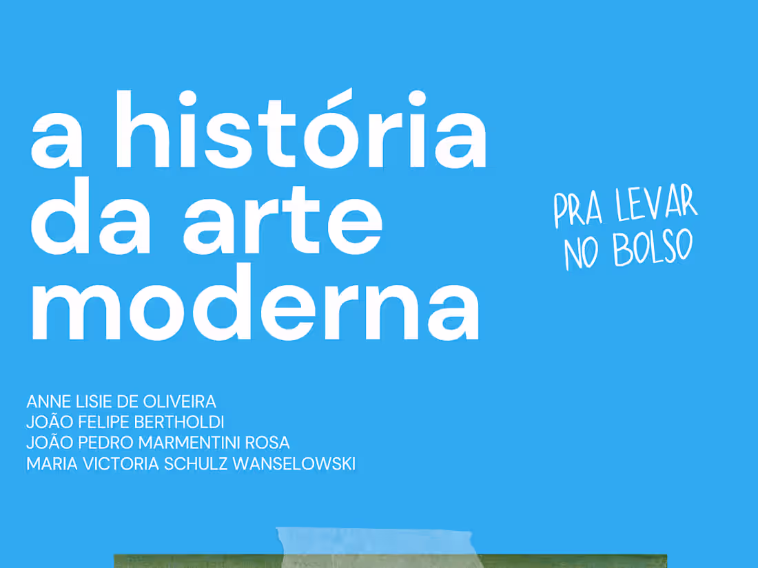 Cover image for E-book História da arte on Behance