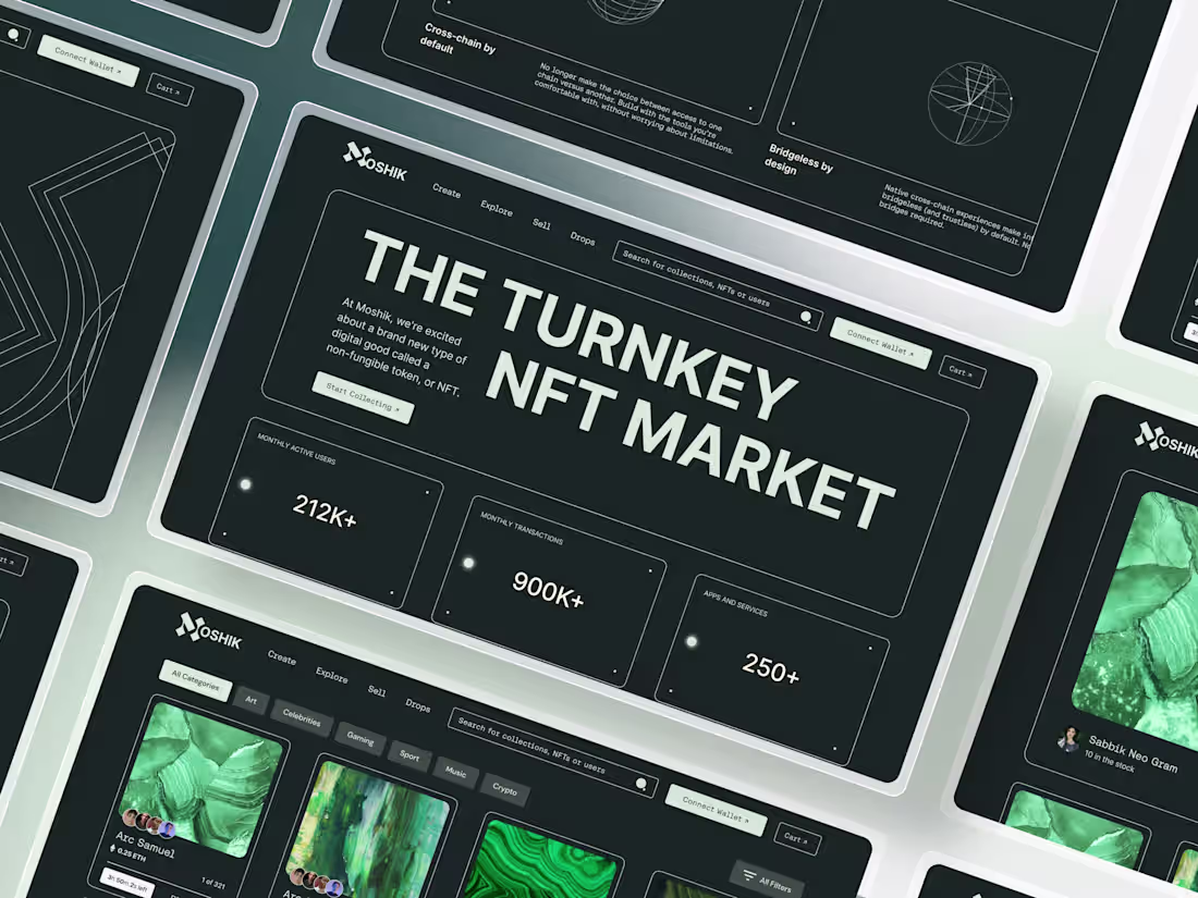 Cover image for Web UX/UI Design