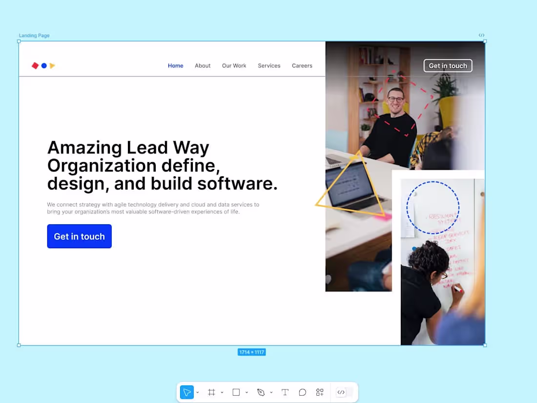 Cover image for WebPage Landing Page Design