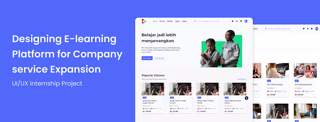 Cover image for E-learning Platform Design for Media Cipta Prestasi