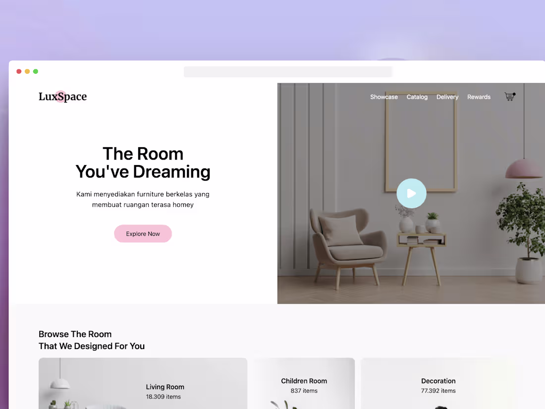 Cover image for Luxspace - Ecommerce Project