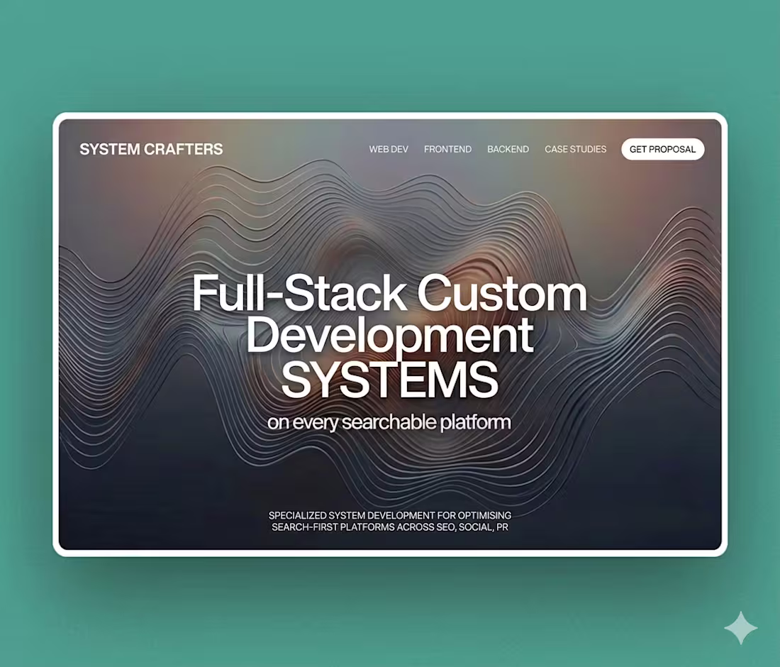 Cover image for Website Development