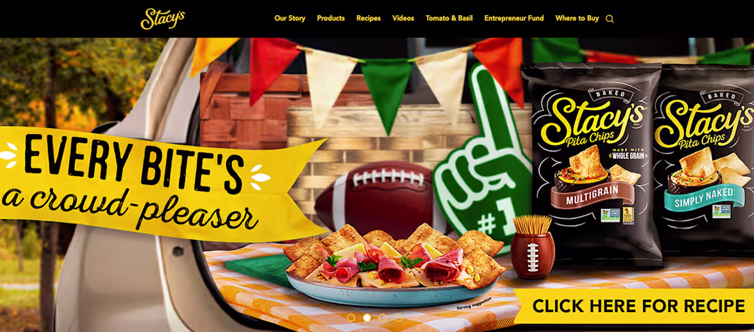 Cover image for Stacy's Snacks 