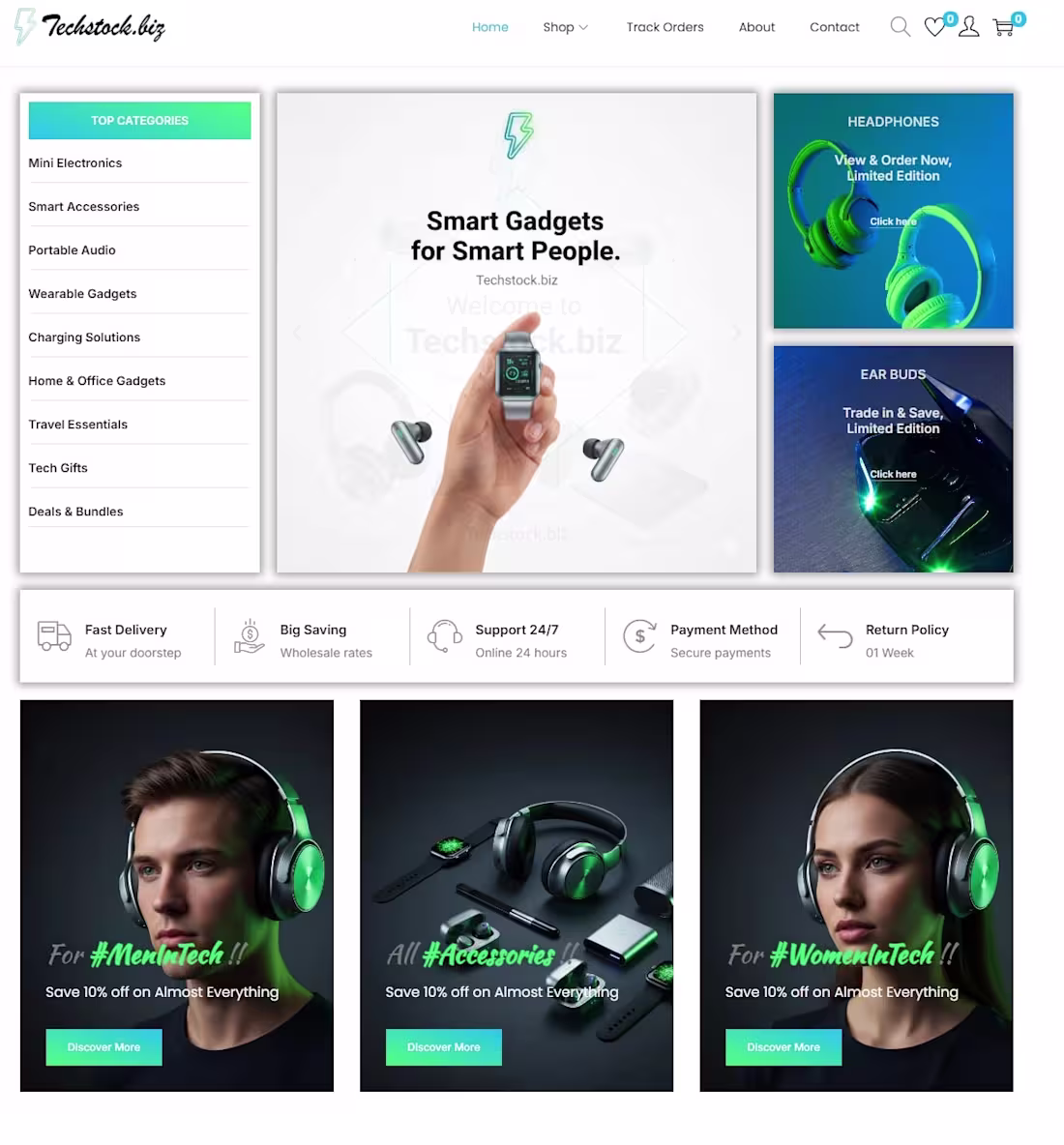 Cover image for Techstock.biz (http://Techstock.biz), built and operated