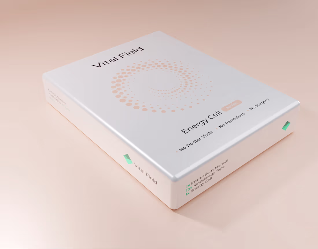 Cover image for Vital Field - Frequency Therapy Packaging