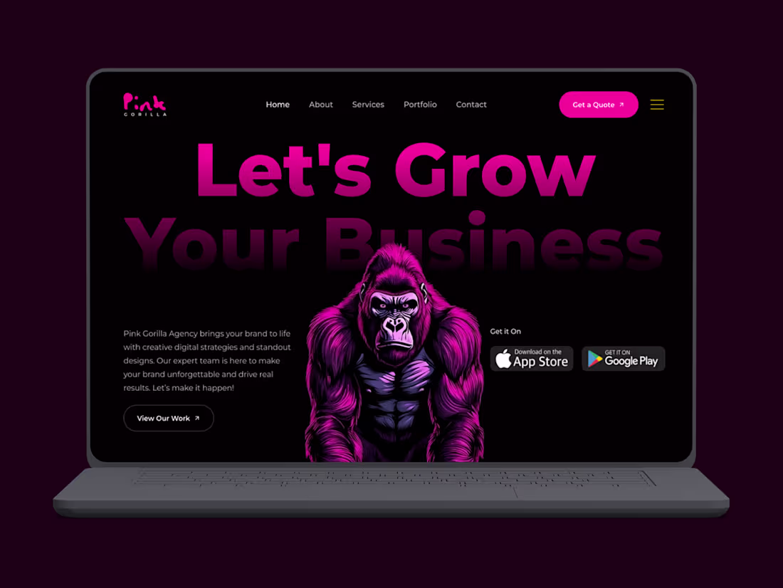 Cover image for Digital Agency Website Design