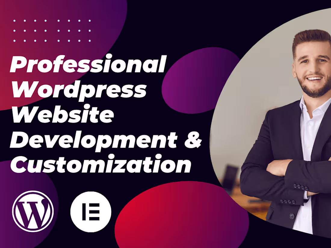Cover image for Professional wordpress website development and customization