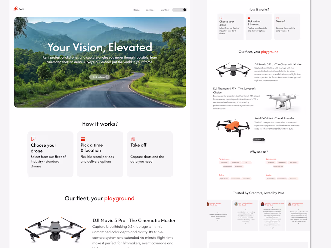 Cover image for I will design Landing pages and websites for you.