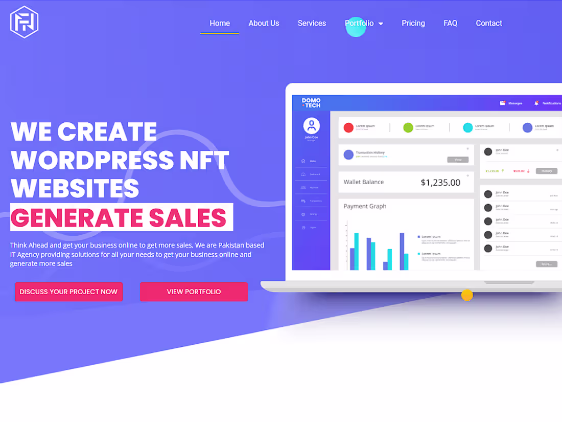 Cover image for NFT Website Designer