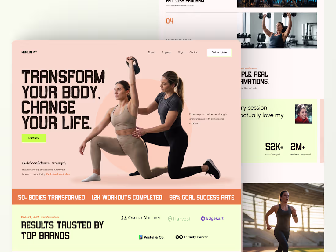 Cover image for Most fitness websites look strong.
But