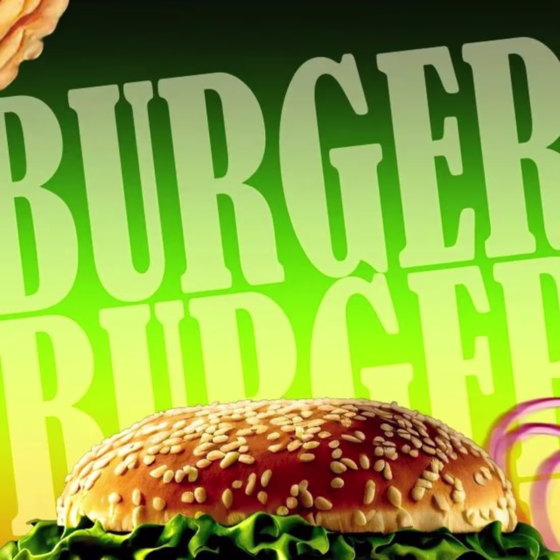 Cover image for Tasvir on Instagram: “Burger poster design
.
.
.
.
.
.
.
.
.
.
…