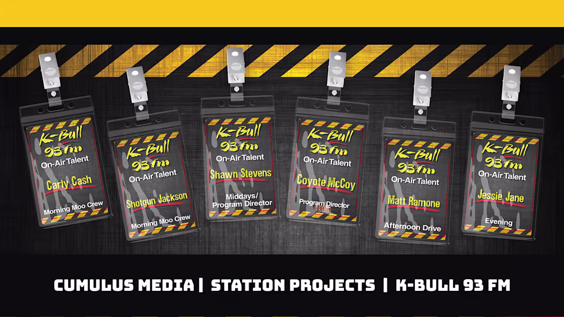 Cover image for Station Projects - K-Bull 93 FM :: Behance
