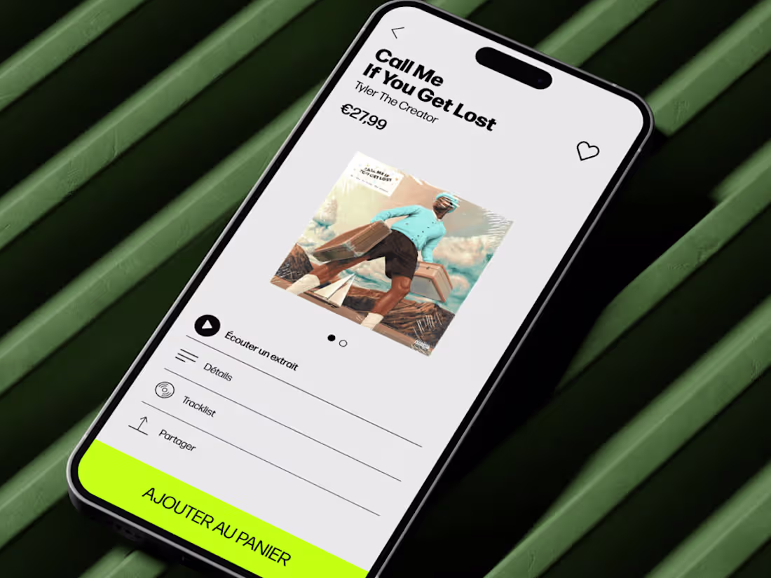 Cover image for Turn Up - Art direction / App / UX Design