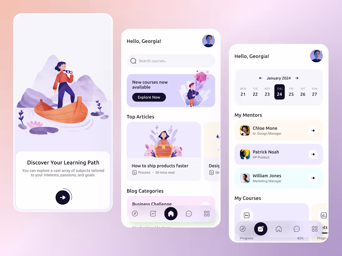Cover image for ✦ Mobile App Design